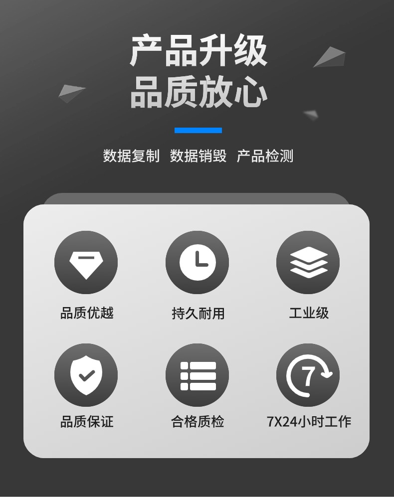工業(yè)級多功能拷貝機(jī)支持SATA、IDE、M.2、CF等儲存裝置
